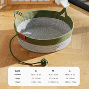 Instinct Basket green with size chart