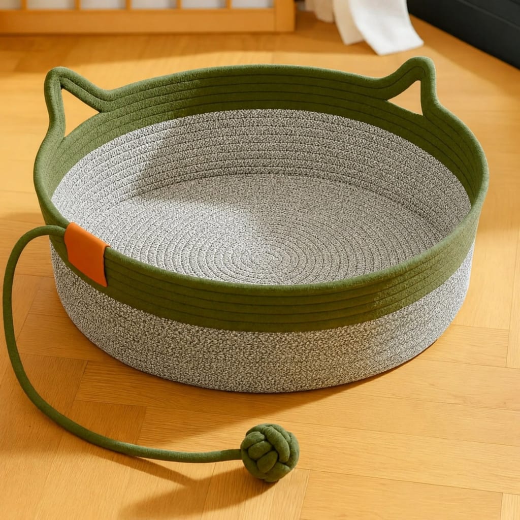 Instinct Basket | Meet the first research-backed natural territory for indoor cats