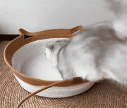 Cat playing in the Instinct Basket (animated)